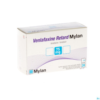 Venlafaxine retard ab  75,0mg caps lib. prol  28