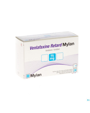 Venlafaxine retard ab  75,0mg caps lib. prol  28