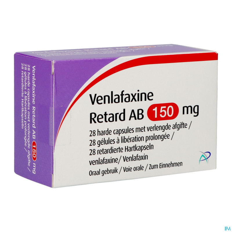 Venlafaxine retard ab 150,0mg caps lib. prol  28