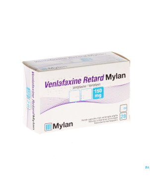 Venlafaxine retard ab 150,0mg caps lib. prol  28