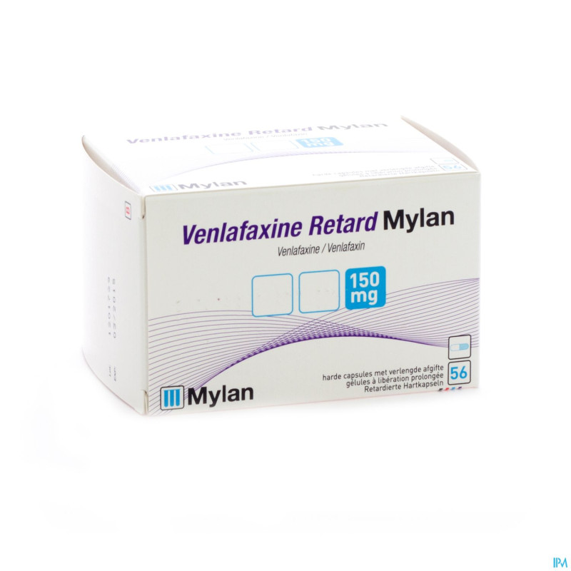 Venlafaxine retard ab 150,0mg caps lib. prol  56