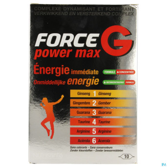 Force g power max    amp 10