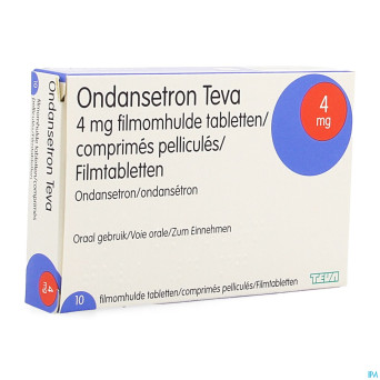 Ondansetron teva comp pell 10 x 4 mg