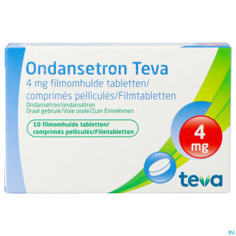Ondansetron teva comp pell 10 x 4 mg