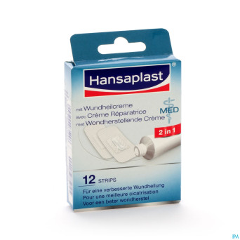 Hansaplast med pans avec cr reparatrice strips 12