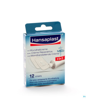 Hansaplast med pans avec cr reparatrice strips 12