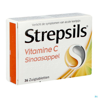 Strepsils vitamine c orange past 36