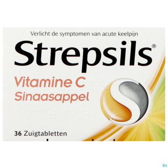 Strepsils vitamine c orange past 36