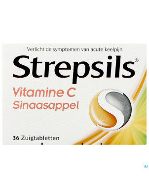 Strepsils vitamine c orange past 36