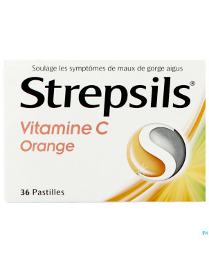 Strepsils vitamine c orange past 36