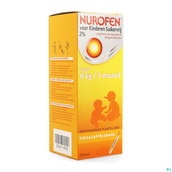 Nurofen enfant orange susp s/sucre    200ml