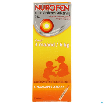 Nurofen enfant orange susp s/sucre    200ml