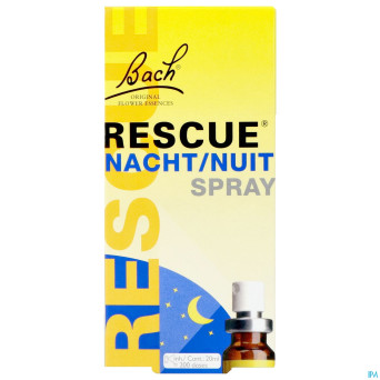Bach rescue spray nuit    20ml