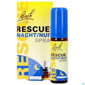 Bach rescue spray nuit    20ml