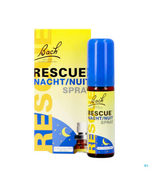 Bach rescue spray nuit    20ml
