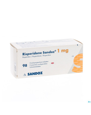 Risperidon sandoz oro disper tabl 98 x 1 mg