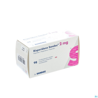 Risperidon sandoz oro disper tabl 98 x 2 mg