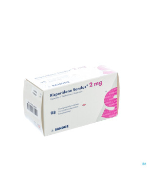 Risperidon sandoz oro disper tabl 98 x 2 mg