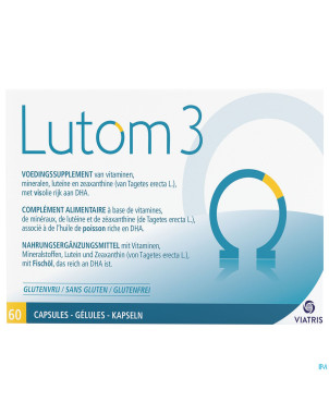 Lutom 3 blister gel 60