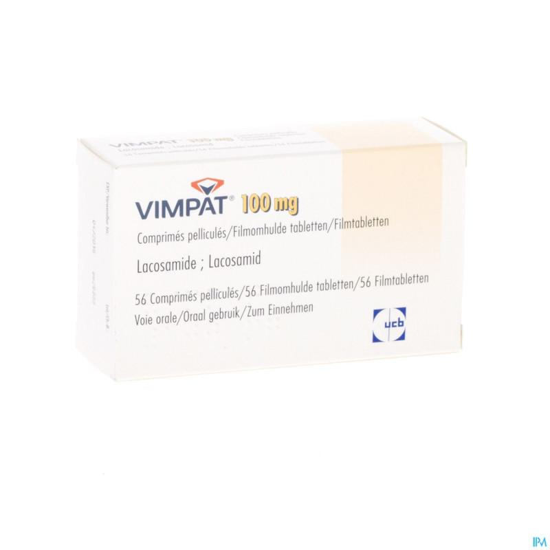 Vimpat 100 mg comp pell 56 x 100 mg
