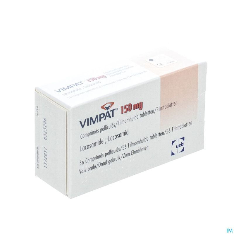 Vimpat 150 mg comp pell 56 x 150 mg