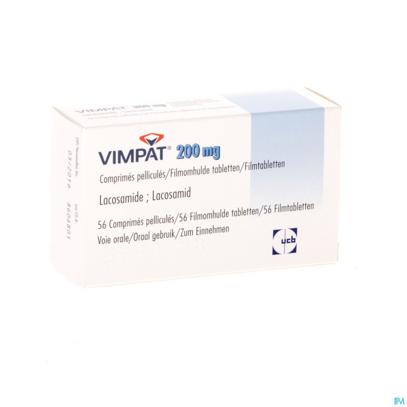 Vimpat 200 mg comp pell 56 x 200 mg