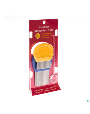 Robi peigne poux metal 2
