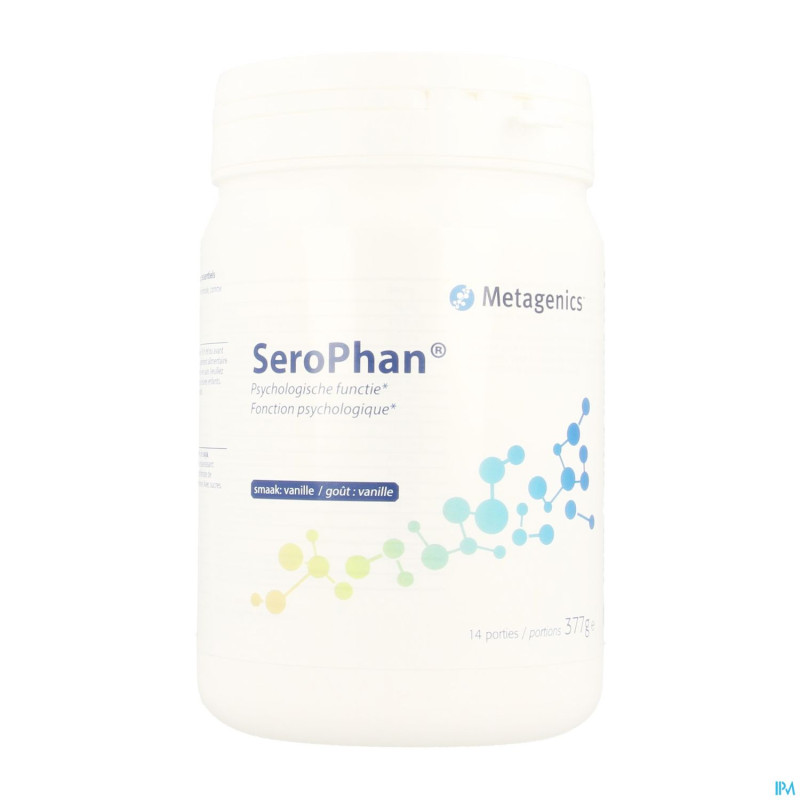 Serophan vanille    pdr 377g 5368  metagenics