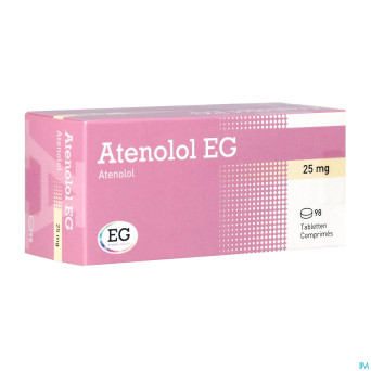Atenolol eg 25mg comp 98