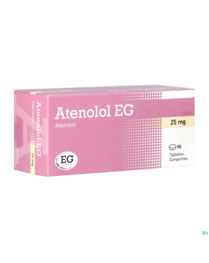 Atenolol eg 25mg comp 98
