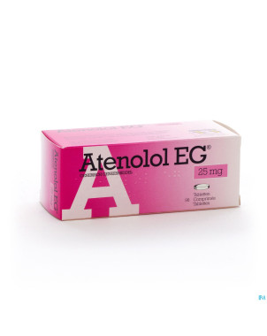 Atenolol eg 25mg comp 98
