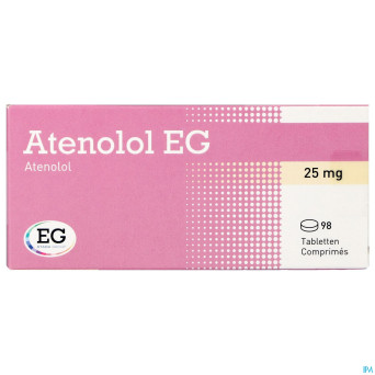 Atenolol eg 25mg comp 98