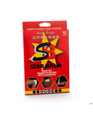 Star balm patch medical 10x14cm 4