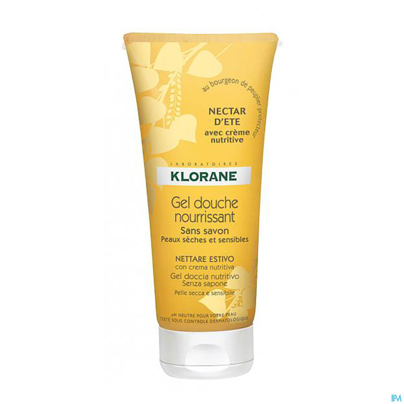 Klorane gel douche nectar ete    tube 200ml