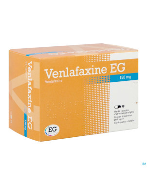 Venlafaxine eg 150 mg caps liberation prolonge 98