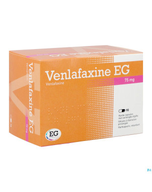Venlafaxine eg  75 mg caps liberation prolonge 98
