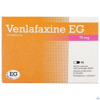 Venlafaxine eg  75 mg caps liberation prolonge 98