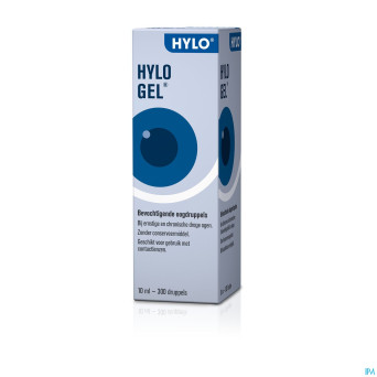 Hylo-gel gutt oculaires 10ml