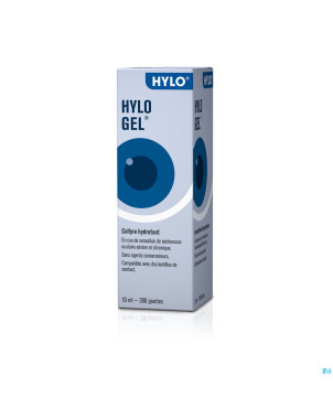 Hylo-gel gutt oculaires 10ml