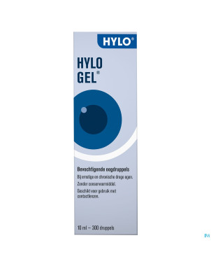 Hylo-gel gutt oculaires 10ml