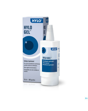 Hylo-gel gutt oculaires 10ml