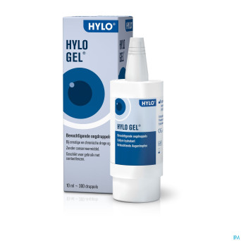 Hylo-gel gutt oculaires 10ml