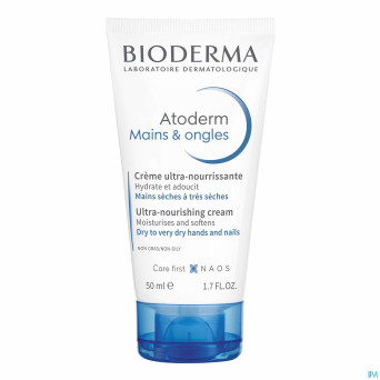 Bioderma atoderm creme mains formule parf tbe 50ml