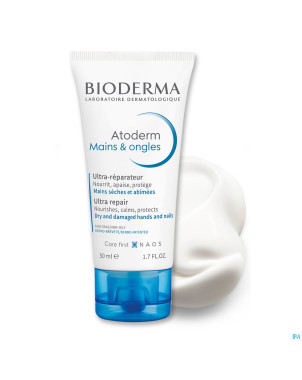 Bioderma atoderm creme mains formule parf tbe 50ml