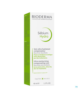 Bioderma sebium hydra creme tube 40ml