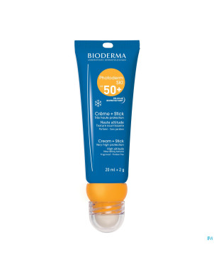 Bioderma photoderm ski ip50+ creme 20ml+stick