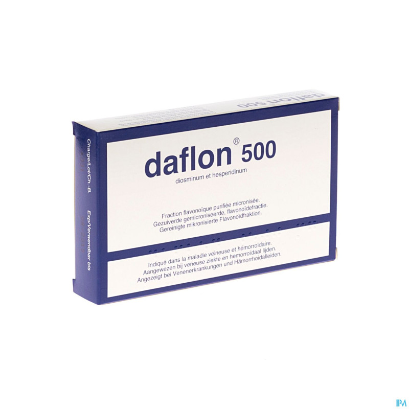 Daflon pi pharma comp 30x500mg pip