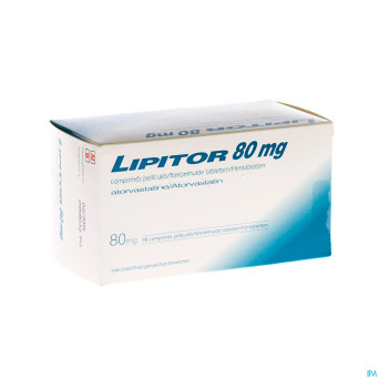 Lipitor 80 pi pharma comp 98 x 80 mg pip