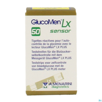 Glucomen lx sensor tigettes 50 39553