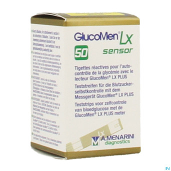Glucomen lx sensor tigettes 50 39553